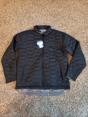 Huk Black Ballast Reversable Jacket